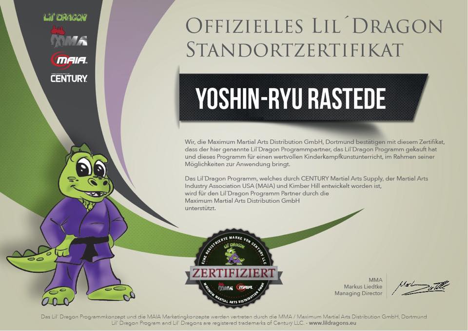 Zertifikat LilDragon